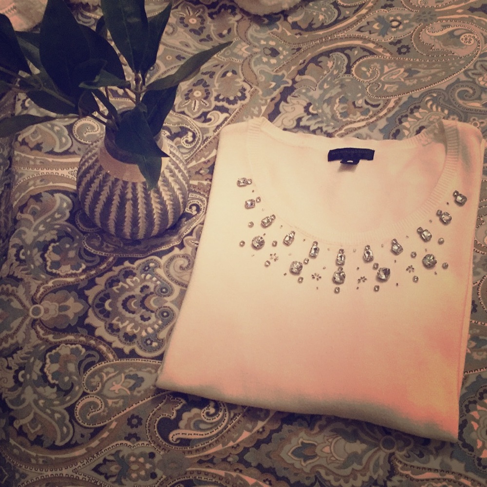 Embellished sweater
